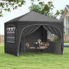 10 X 10 Foot Pop-up Outdoor Canopy Tent with Detachable Sidewalls product image