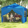 10 X 10 Foot Pop-up Outdoor Canopy Tent with Detachable Sidewalls product image