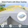 10 X 10 Foot Pop-up Outdoor Canopy Tent with Detachable Sidewalls product image