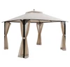 Outdoor Patio 12' x 10' Gazebo Canopy with Netting product image