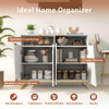 40" Buffet Storage Cabinet with Adjustable Shelves product image