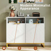 40" Buffet Storage Cabinet with Adjustable Shelves product image