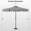 9-Foot Patio Table Umbrella with Vented-Top product image