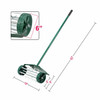 18-inch Lawn Aerator with Long Steel Handle and Spiked Roller product image