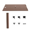 10-foot Outdoor Patio Umbrella with Solar Lights and Stand product image