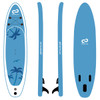 10- or 11-Foot Inflatable Stand-Up Paddle Board with Paddle product image