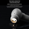 144 Language AI Translator Headphones Bluetooth 5.4 Simultaneous Interpretation Earphone Ai Voice Real Time Translator Earbuds Color Blue product image
