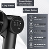 Ear Wax Removal Kit with Dual Water Tank Electric Ear Cleaner Tool with Ear Dryer Irrigation Flushing System 5 Modes,Black product image