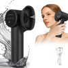 Ear Wax Removal Kit with Dual Water Tank Electric Ear Cleaner Tool with Ear Dryer Irrigation Flushing System 5 Modes,Black product image