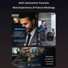 144 Language AI Translator Headphones Bluetooth 5.4 Simultaneous Interpretation Earphone Ai Voice Real Time Translator Earbuds Color Black product image