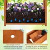 Wooden Raised Garden Bed with Lattice Trellises product image