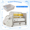 3-Tier Kids' Toy Storage and Bookshelf product image