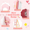 Kids' Freestanding Jewelry Cabinet with Full-Length Mirror product image