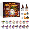 Halloween CountDown Advent Calendar with Ghost Gnome Pumpkin Plush Toys Dolls Pendants Ornaments For Indoor Outdoor Home Party Decoration product image