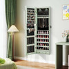 Mirrored Wall or Door Mounted Jewelry Cabinet product image