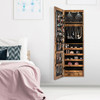 Mirrored Wall or Door Mounted Jewelry Cabinet product image