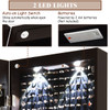 Mirrored Wall or Door Mounted Jewelry Cabinet product image