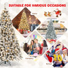 Prelit 7.5ft Snowy Christmas Tree with 450 LED Lights product image