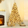 Prelit 7.5ft Snowy Christmas Tree with 450 LED Lights product image