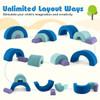 Rainbow Arc Foam Climbing Blocks product image