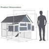 84” Wooden Hen House Poultry Cage  product image