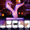 6.5 Ft Inflatable LED Octopus Tentacles Window Decoration product image