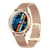 Ladies Smart Watch Bluetooth Call Sports Fitness Tracker Body Sleep Monitor Steel Smart Bracelet Waterproof Women Smartwatch Color Gold product image