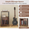 Mobile Record Player Stand with Power Cubby  product image