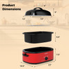 18 QT Electric Roaster Oven with Self-Basting Lid product image