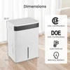 Dehumidifier with 3-Color Indicator and Smart Touch Control product image