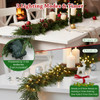 Artificial Real Touch Cypress Christmas Garland product image