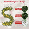 Artificial Real Touch Cypress Christmas Garland product image