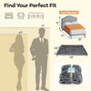  Luxury Fluffy Faux Wolf Fur Throw Blanket product image