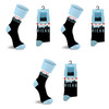 Everyday Wear Cotton Crew Length City/State Themed Socks (3-Pairs) product image