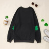 Women's St. Patrick's Day Shamrock Sweatshirt product image