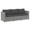 3-Piece Patio Sectional Sofa Set with Cushions product image