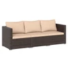 3-Piece Patio Sectional Sofa Set with Cushions product image