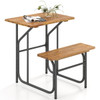 Patio Table and One Sided Bench Set (1 or 2-Pack) product image