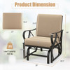 Smooth Gliding Patio Rocking Chair (1- or 2-Pack) product image