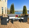 Rattan Outdoor 4-Piece Patio Furniture Set product image