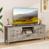 TV Stand with 2 Woven Accent Doors  product image