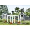 144” Large Wooden Chicken Coop with Ramps and Nesting Boxes product image