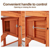 144” Large Wooden Chicken Coop with Ramps and Nesting Boxes product image