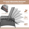 Outdoor Chaise Lounge Chair with 6-Level Backrest (1- or 2-Pack) product image