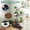 8-Tier Corner Metal Plant Shelf (1 or 2-Pack) product image