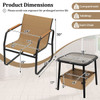 Patio Furniture Set (3-Pieces) product image