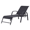 Outdoor Folding Recliner Chair with Adjustable Back product image