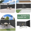 236" x 63" Retractable Double Side Awning product image