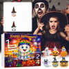 Halloween CountDown Advent Calendar with Ghost Gnome Pumpkin Plush Toys Dolls Pendants Ornaments For Indoor Outdoor Home Party Decoration product image
