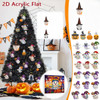 Halloween CountDown Advent Calendar with Ghost Gnome Pumpkin Plush Toys Dolls Pendants Ornaments For Indoor Outdoor Home Party Decoration product image